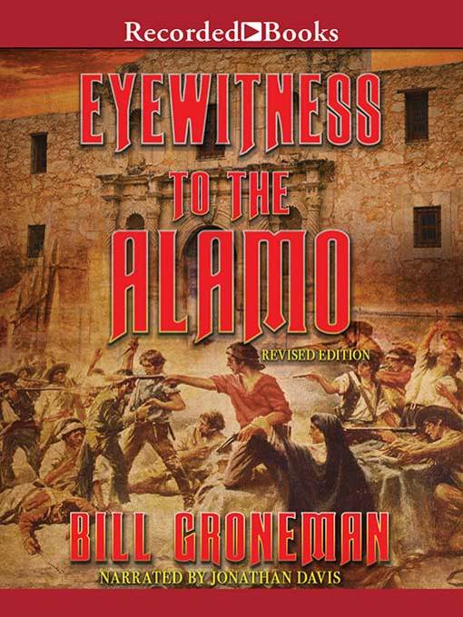Cover image for Eyewitness to the Alamo